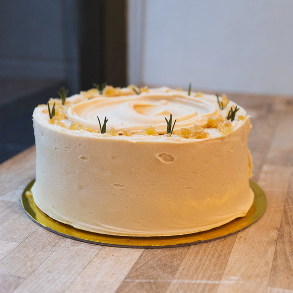 Caramel Gingerbread Cake