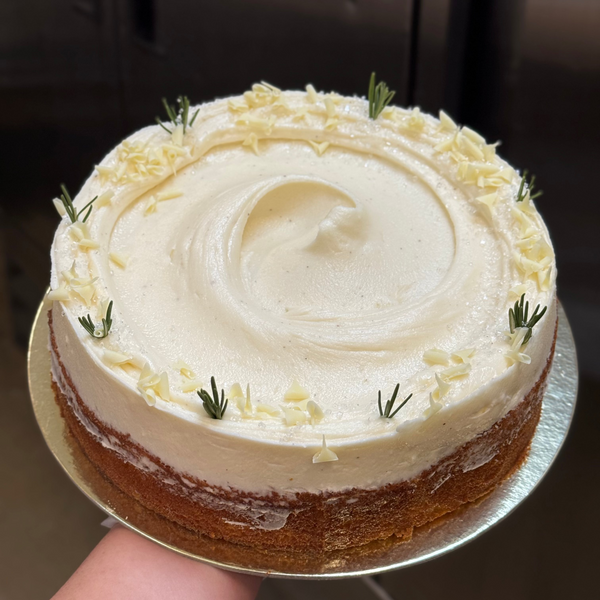 Flourless Orange Vanilla Bean Cake