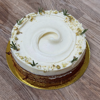 Festive Flourless Orange Vanilla Bean Cake