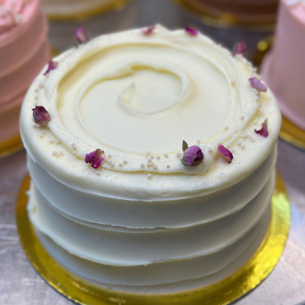 Vanilla Bean Rose Cake